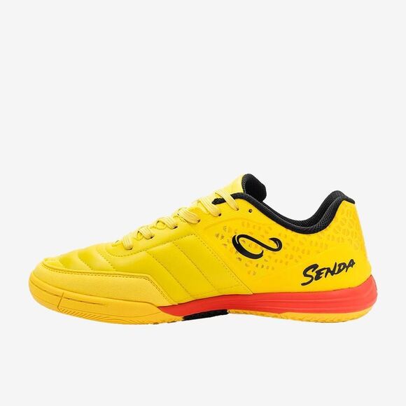Senda Ushuaia Pro 2.0 SFT5000-YL Unisex 8.5 Yellow Indoor Football Shoes TF3253 - Picture 9 of 10